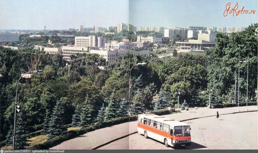 Липецк - Площадь Ленина. Панорама города