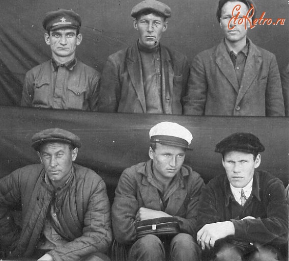 Магаданская область - Сотрудники Тахтаямской геологоразведочной партии. 1933