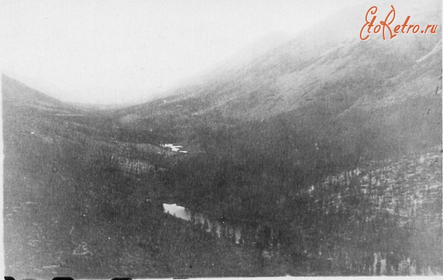 Магаданская область - Вид с перевала Витачан на юг. 1944