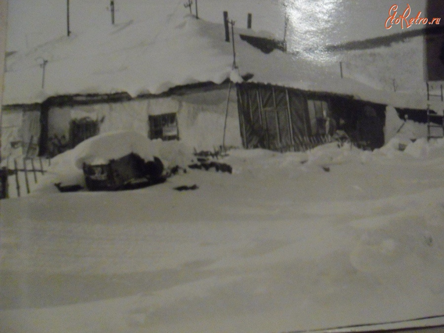Магаданская область - Посёлок Хатыннах. Зима 1962