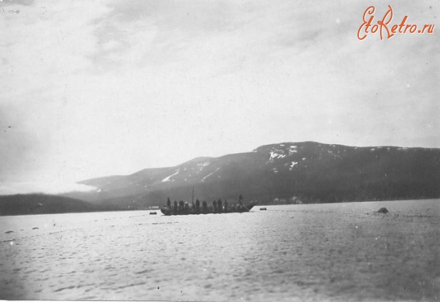 Магадан - Лов рыбы в бухте Нагаева. 1933-1935