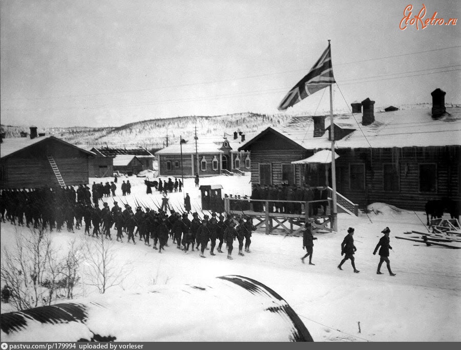 Мурманск - Парад в Мурманске 1918, Россия, Мурманская область, Мурманск