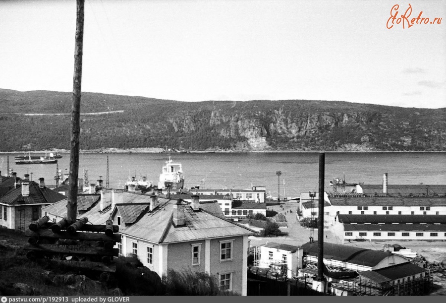 Мурманск - Кольский залив, район Петушинка 1975, Россия, Мурманская область, Мурманск