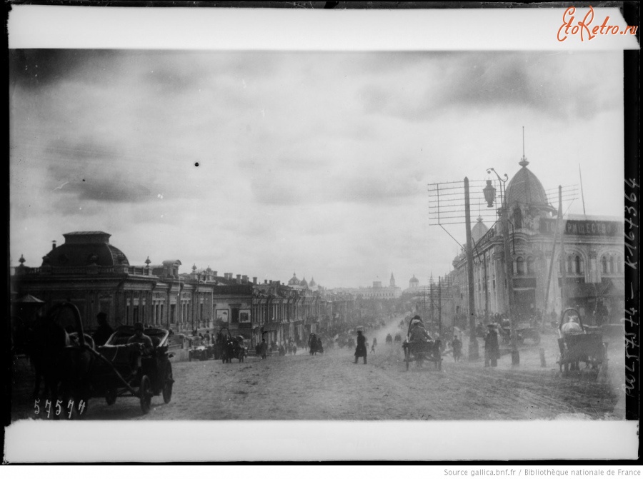 Омск - Главная улица Омска, 1920