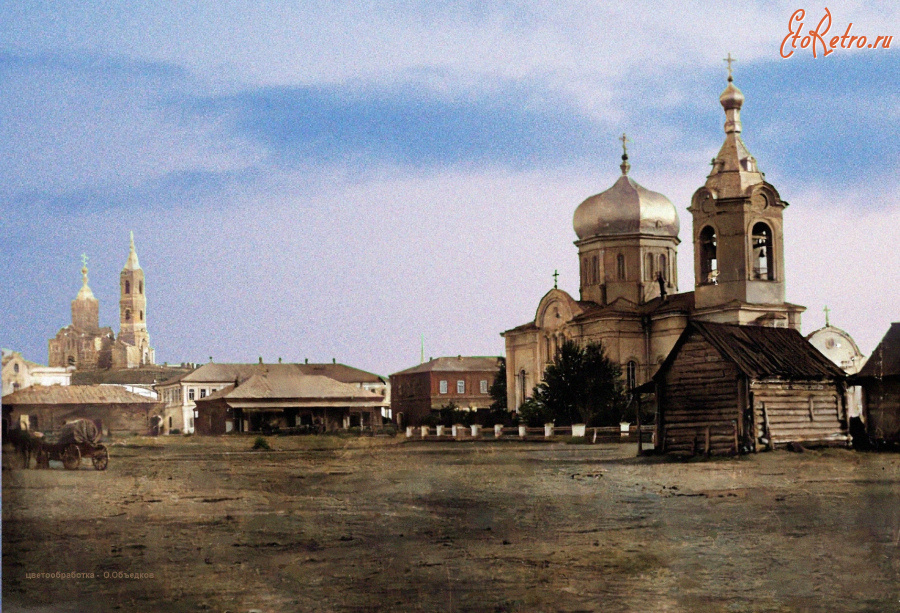Орск - 1915 год - Соборная площадь
