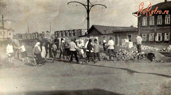 Пермь - Прокладка трамвайной линии на ул.Ленина(Покровская)