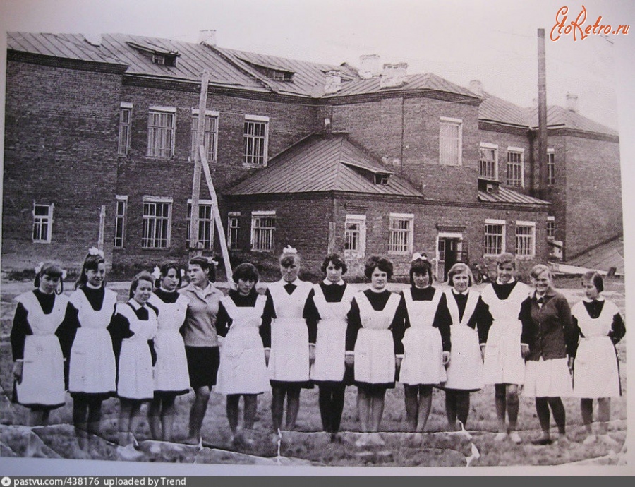 Рязанская область - с. Юшта. Школа 1960—1970, Россия, Рязанская область