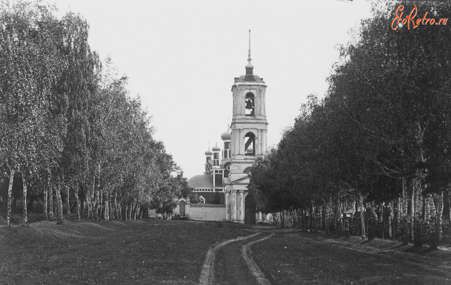 Скопин - Колокольня храма Свято-Духова монастыря.