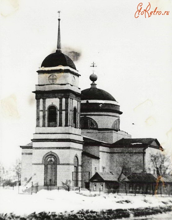 Самарская область - Церковь в селе Кинель-Черкассы.