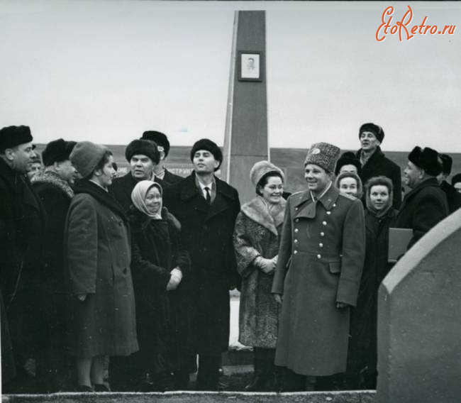 Саратовская область - Ю.А.Гагарин на месте приземления