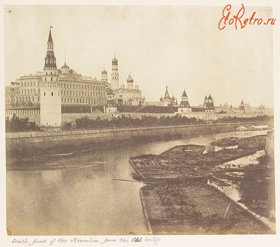 Разное - Московский Кремль с южной стороны.