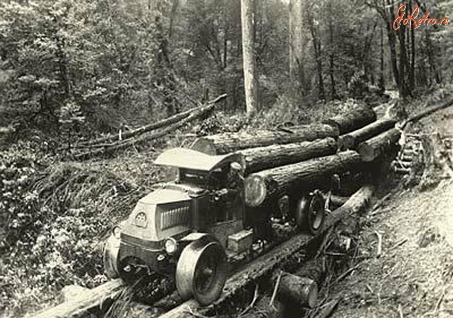 Разное - Лежневые дороги на лесозаготовках