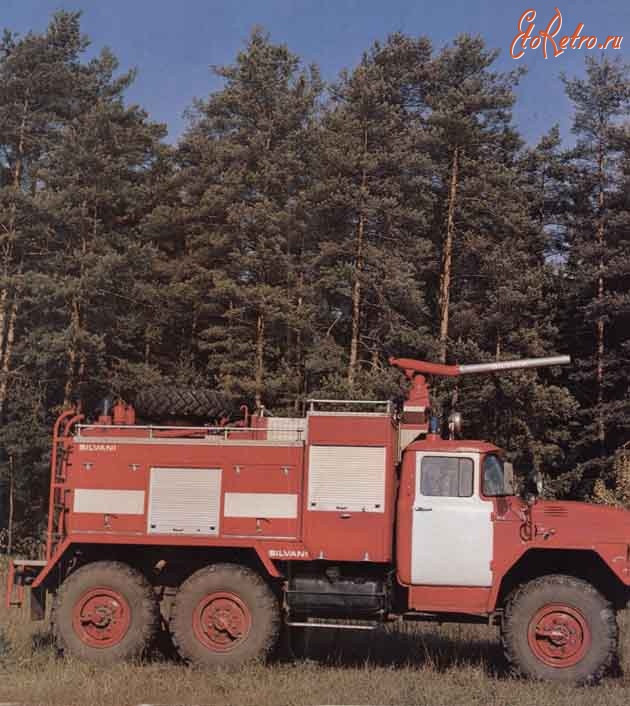 Ретро автомобили - Советская пожарная охрана