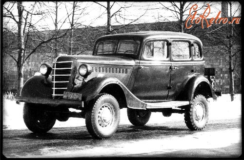 Ретро автомобили - «ГАЗ-61»