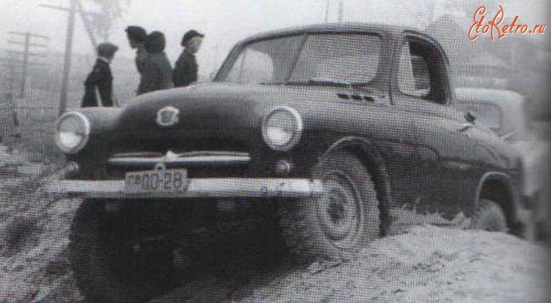 Ретро автомобили - Советский внедорожник