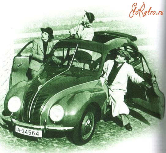 Ретро автомобили - DKW F9,