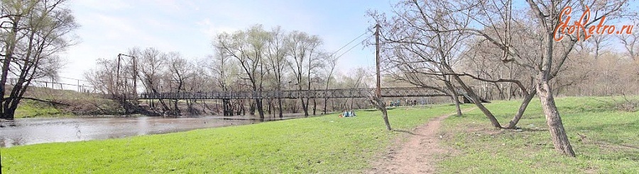 Луганск - Мост в парк им.Горького.