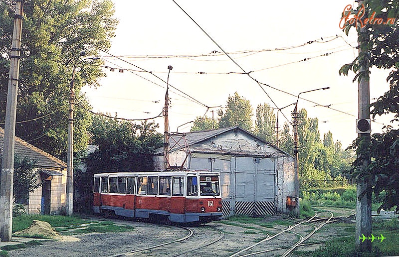 Луганск - Кольцо трамвая на ул.Кирова. Луганск.