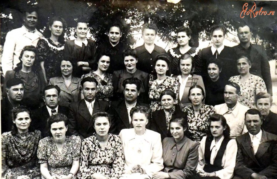 Луганск - Ворошиловград. Вергунка. Школа №23 3 июня 1952 г.