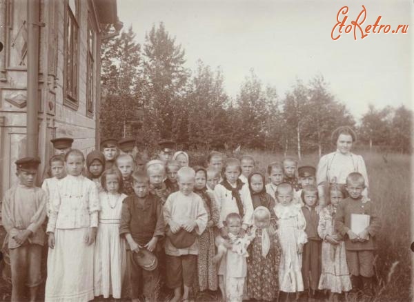Россия - Ученики сельской школы.