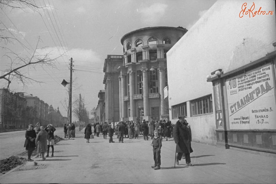Винница - Винница. Кинотеатр им. М. Коцюбинского 1944-1960 г.