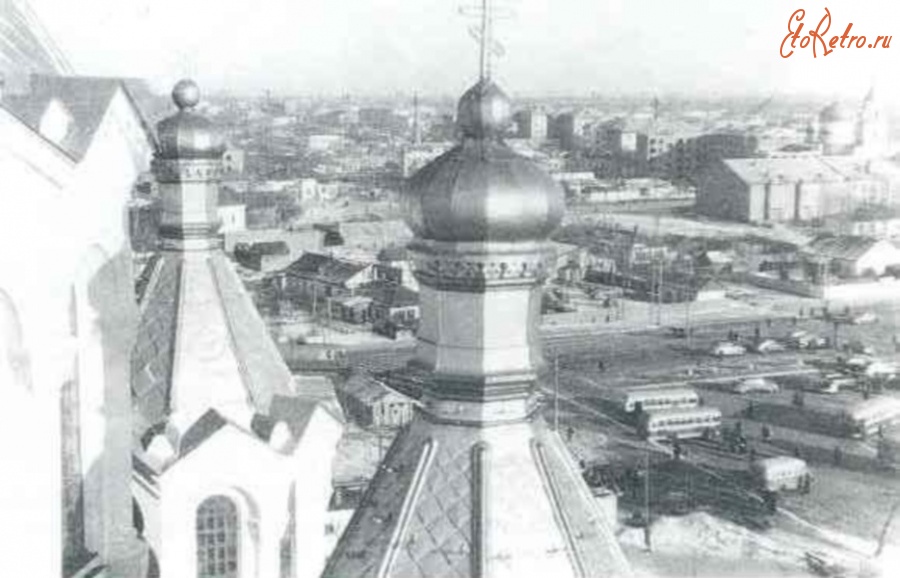 Житомир - Панорама центра города.