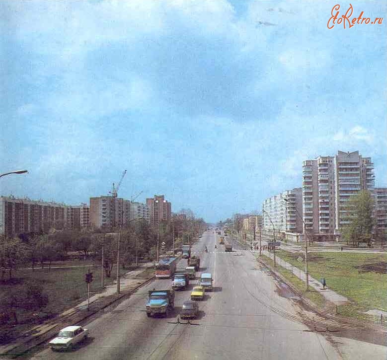 Житомир - Улица Карла Либкнехта.