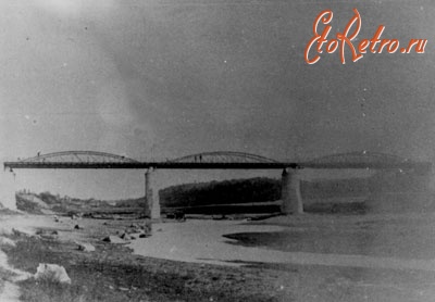 Житомир - Бердичевский металлический мост на заклепках,