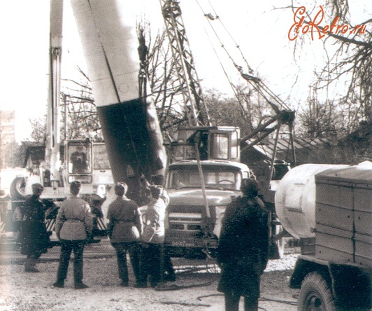 Житомир - Идет монтаж ракеты 