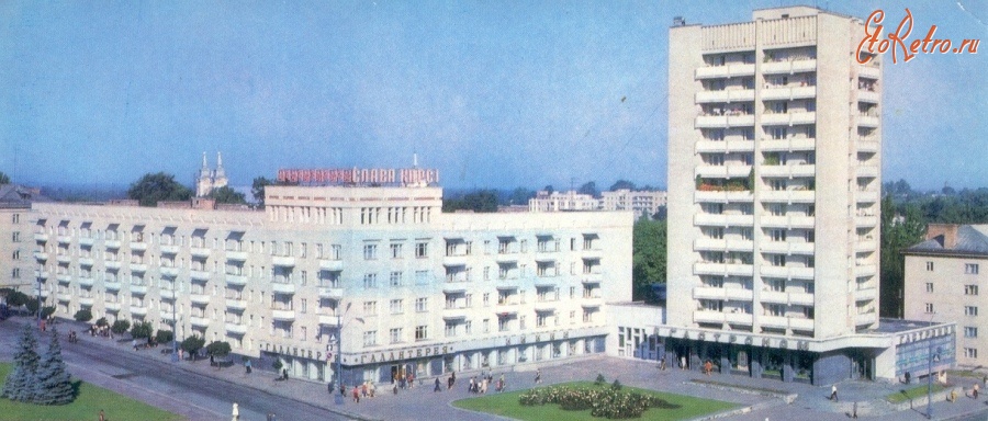 Житомир - На площади Ленина.