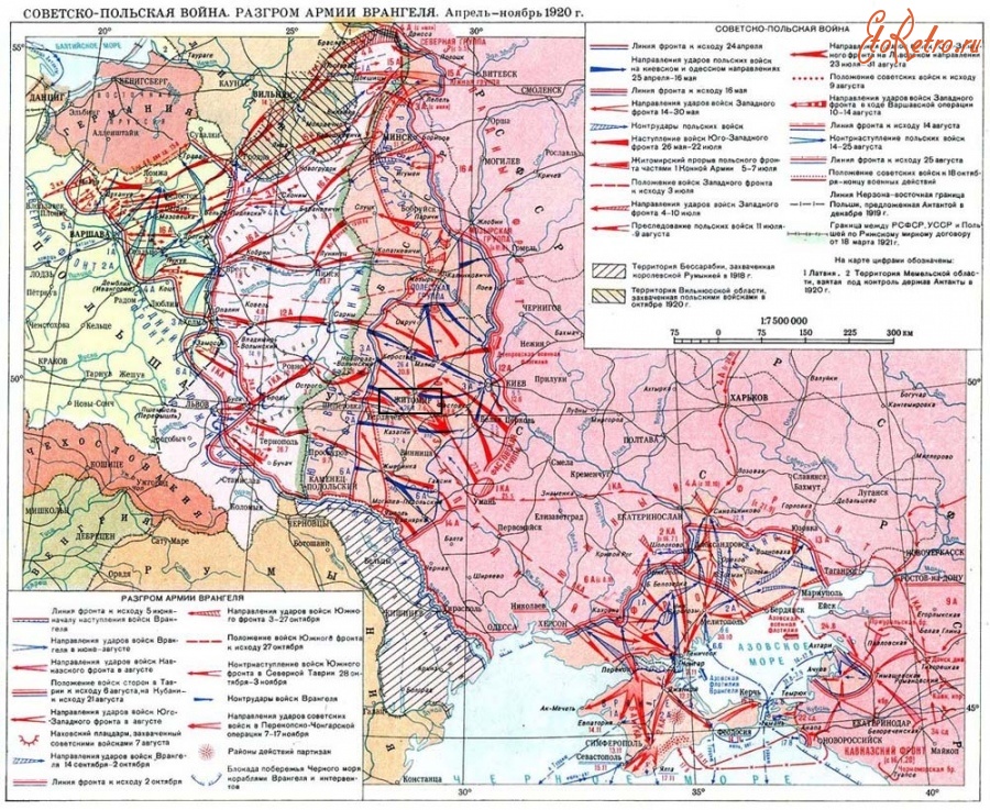 Житомир - Советско-польская война.
