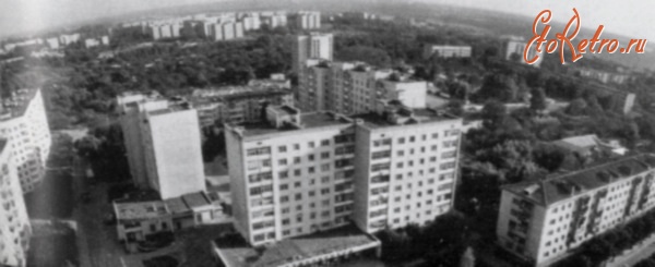 Житомир - Вид на новостройки Путятинки-  с 19 этажа дома по ул.Гагарина.