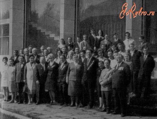 Житомир - Творчий склад трупи Житомирського театру  сезону 1970-1971 року.