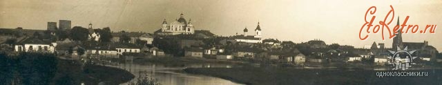 Луцк - Общая панорама старого города.