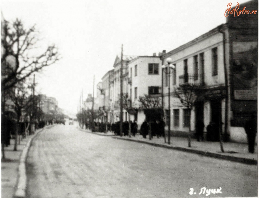 Луцк - Луцк. Улица в центре города.