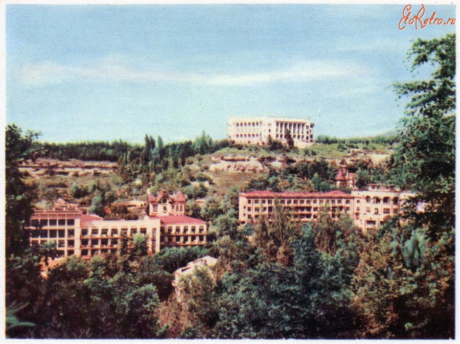 Кисловодск - Вид на санатории, фото И. Шагина