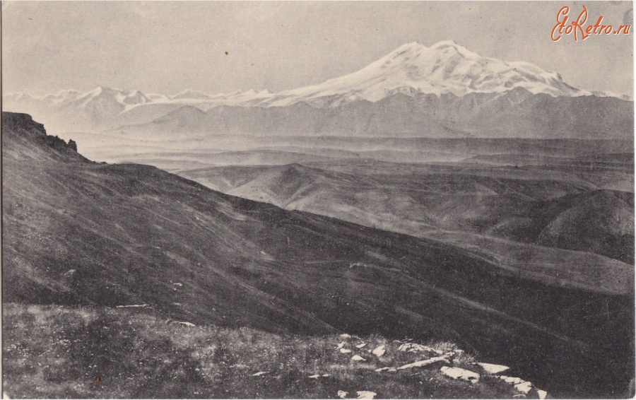 Кисловодск - Горы Эльбрус и Кара-Кая с Бермамыта