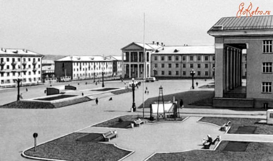 Альметьевск - Площадь Ленина 1950-х