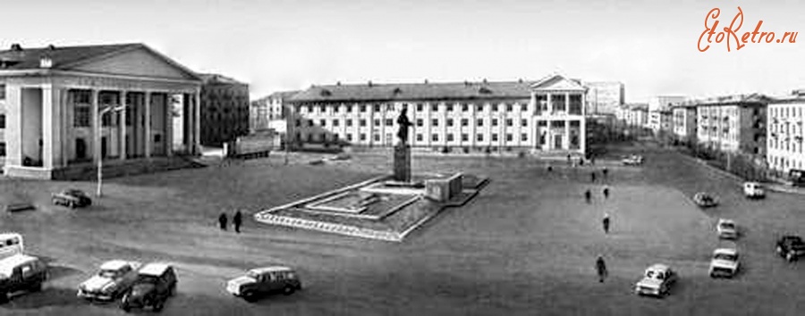 Альметьевск - Площадь Ленина 1950-х