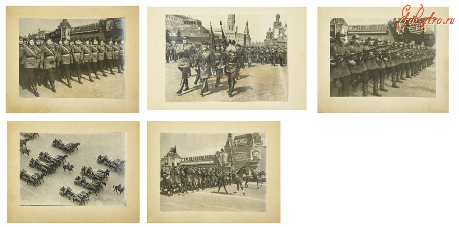 Москва - Подборка фотографий, посвященных параду на Красной площади в 1937 г.