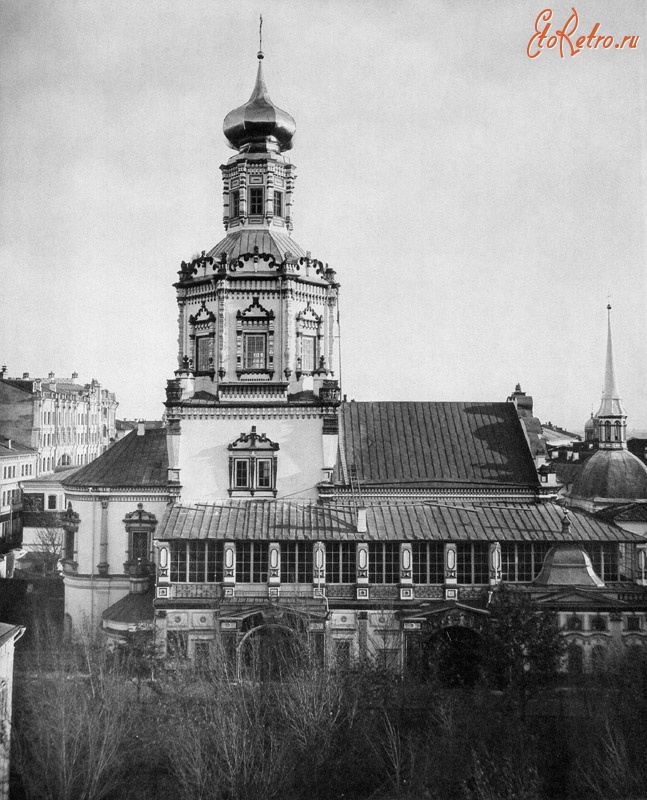 Москва - Богоявленский собор в Московском Богоявленском монастыре.