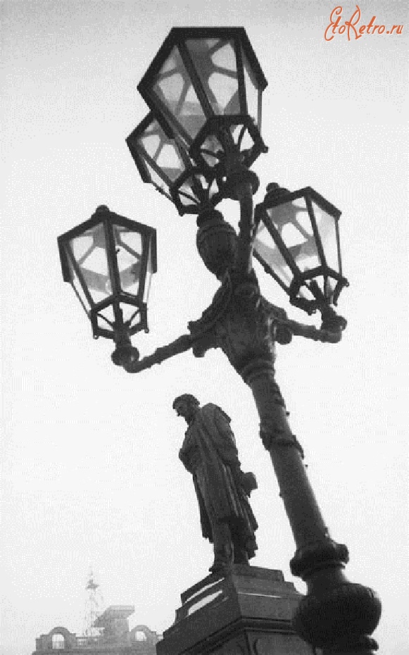 Москва - Памятник Пушкину 1930 г.