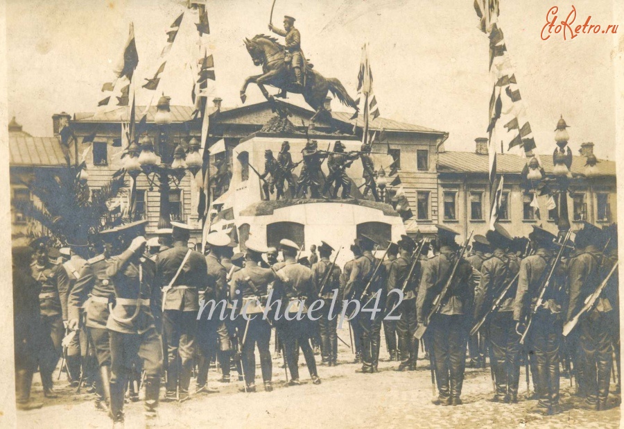 Москва - Москва, Открытие памятника генералу Скобелеву 24 июня 1912 года