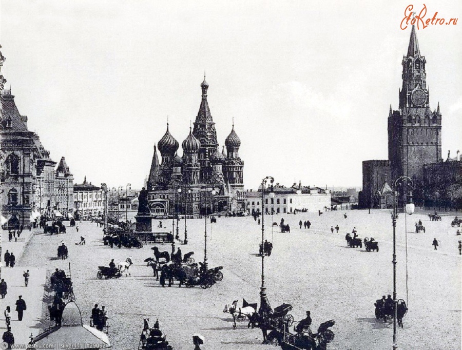 Москва - Красная площадь  1895—1908, Россия, Москва,