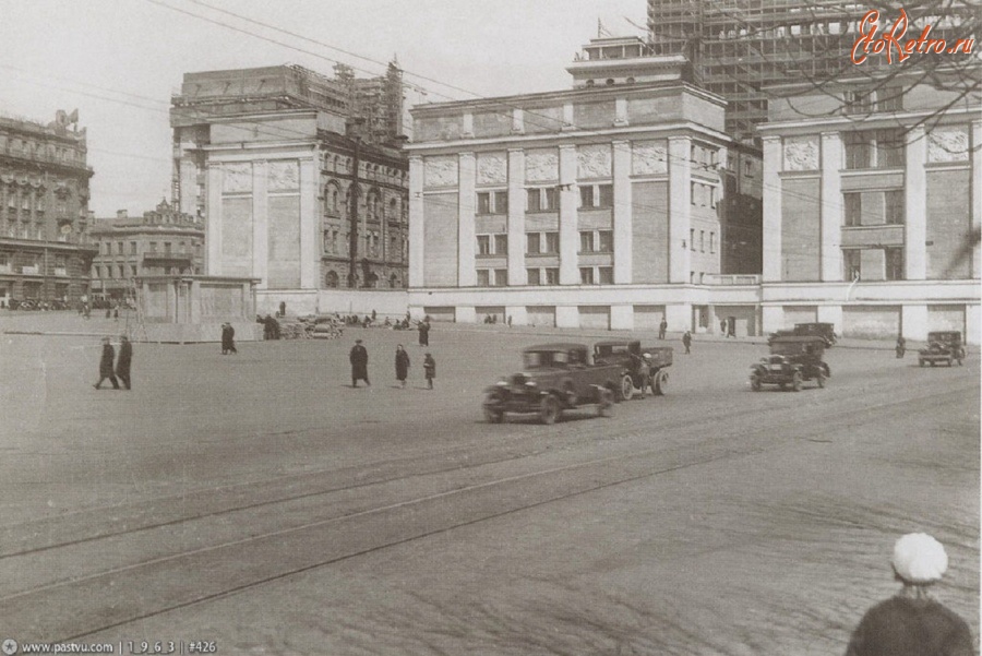 Москва - Манежная площадь 1933—1934, Россия, Москва,