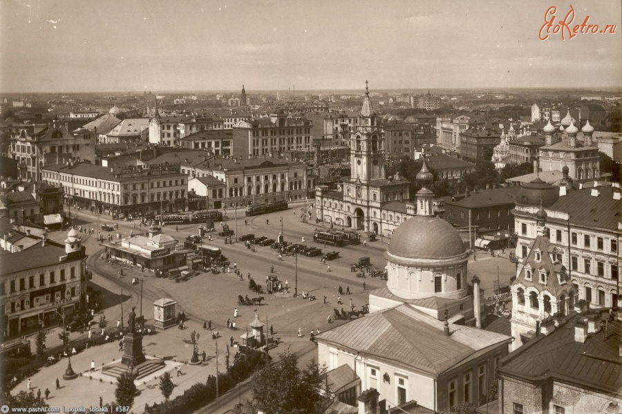 Москва - Страстная площадь 1925—1926, Россия, Москва,