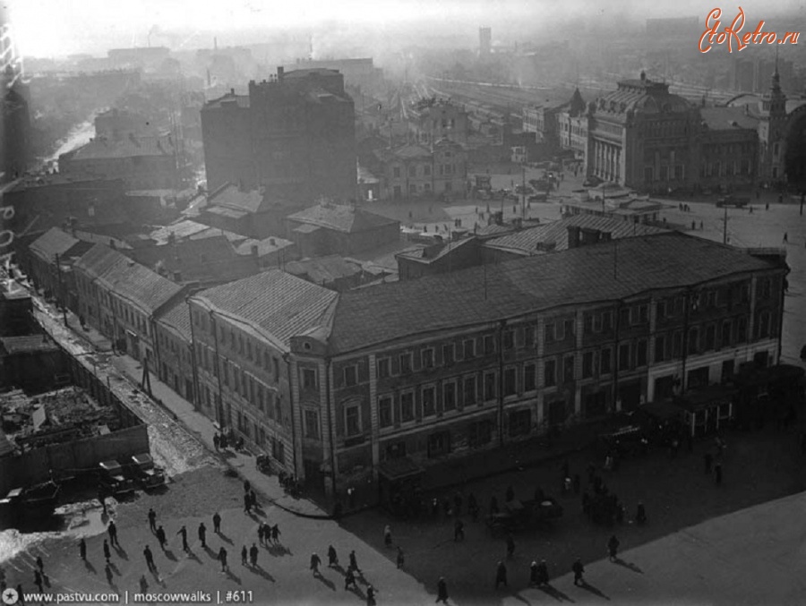 Москва - Тверская-Ямская и Белорусский вокзал 1937—1938, Россия, Москва,