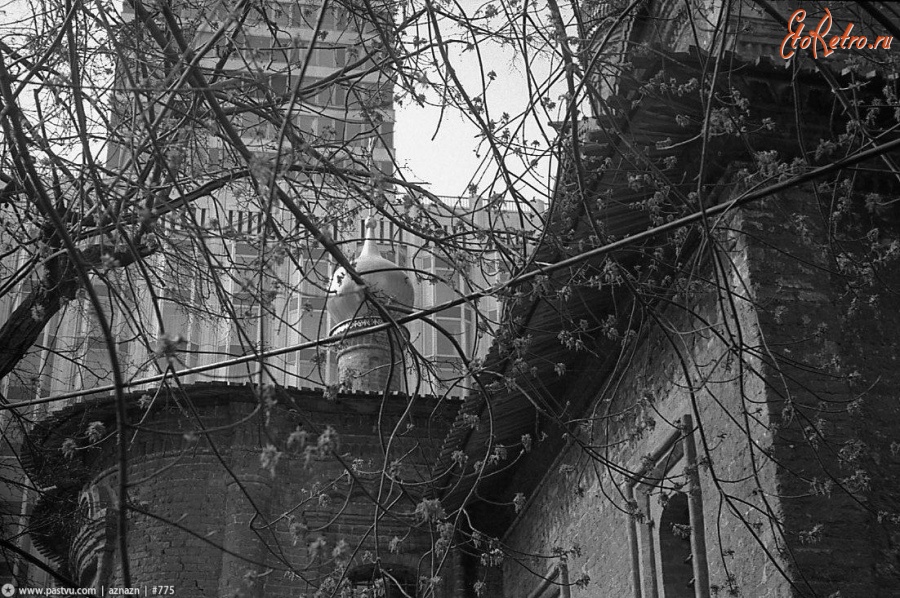 Москва - Вид от Знаменского собора на гостиницу 1978, Россия, Москва,