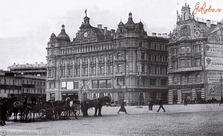 Москва - Лубянская площадь 1906—1907, Россия, Москва,