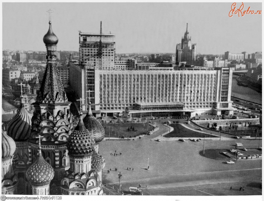 Москва - Гостиница Россия 1970, Россия, Москва,
